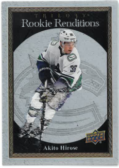 2023-24 UD Trilogy Rookie Renditions Akito Hirose č. RR-29