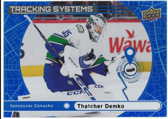 2025-26 UD Series I Tracking Systems Thatcher Demko č. TS-10