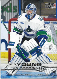 2025-26 UD Series I Young Guns Nikita Tolopilo č. 221
