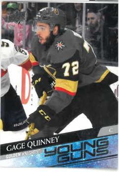 2020-21 UD Series II Young Guns Gage Quinney č. 454