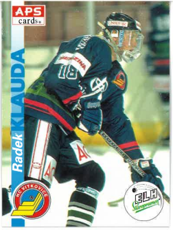 1996-97 APS Radek Klauda HC Vítkovice č. 210
