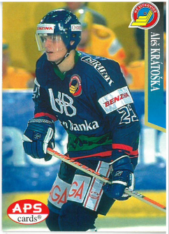 1997-98 APS Aleš Krátoška HC Vítkovice č. 145