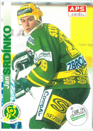 1996-97 APS Jan Srdínko HC Petra Vsetín č. 220