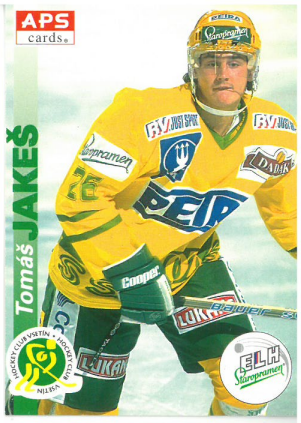1996-97 APS Tomáš Jakeš HC Petra Vsetín č. 221