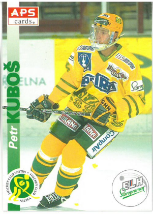 1996-97 APS Petr Kuboš HC Petra Vsetín č. 222