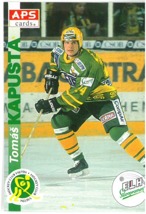 1996-97 APS Tomáš Kapusta HC Petra Vsetín č. 227