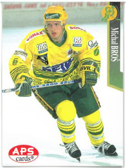 1997-98 APS Michal Broš HC Petra Vsetín č. 33