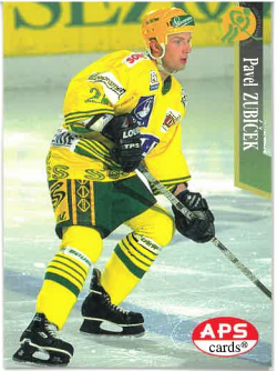 1997-98 APS Pavel Zubíček HC Petra Vsetín č. 42