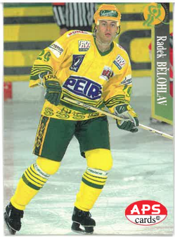 1997-98 APS Radek Bělohlav HC Petra Vsetín č. 43