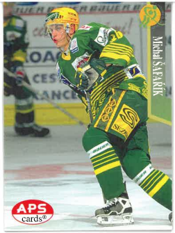 1997-98 APS Michal Šafařík HC Petra Vsetín č. 46