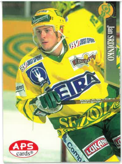 1997-98 APS Jan Srdínko HC Petra Vsetín č. 49