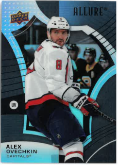 2021-22 UD Allure Black Rainbow Alex Ovechkin č. 43