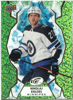 2021-22 UD Ice Green Nikolaj Ehlers č. 98