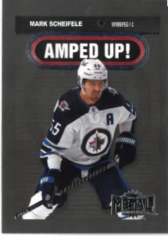 2021-22 UD Metal Universe Amped Up! Mark Scheifele č. AU-24