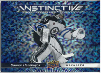 2023-24 UD Series II Instinctive Connor Helleybuyck č. IN-3