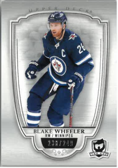 2018-19 UD The Cup Blake Wheeler /249 č. 60