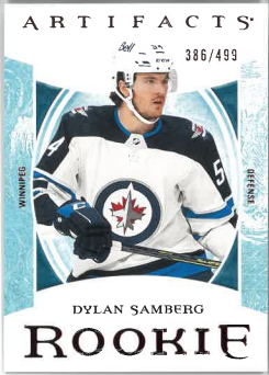 2022-23 UD Artifacts Ruby Rookie Dylan Samberg /499 č. 187
