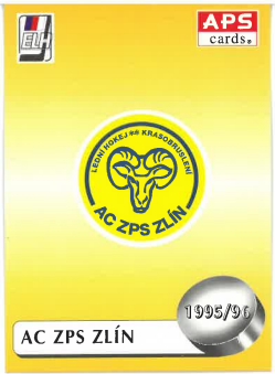 1995-96 APS AC ZPS Zlín Logo Teamu