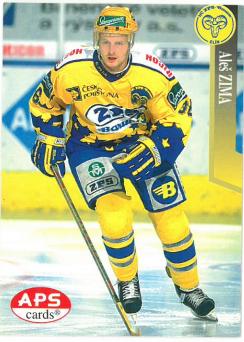 1997-98 APS Aleš Zima HC ZPS - Barum Zlín č. 63