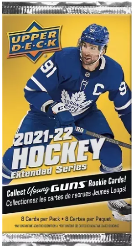 2021-22 UD Extended Series Hockey Blaster Balíček
