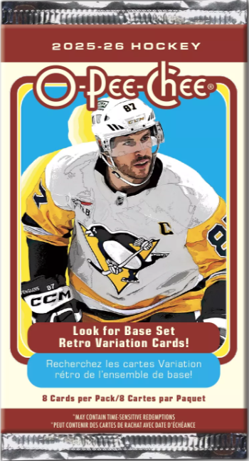 2025-26 UD O-PEE-CHEE Hockey Blaster Balíček