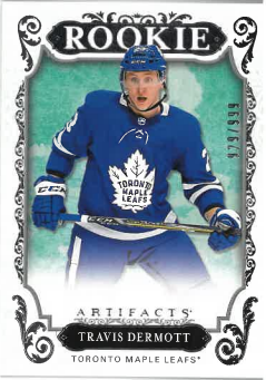 2018-19 UD Artifacts Rookie Travis Dermontt /999 č. 173