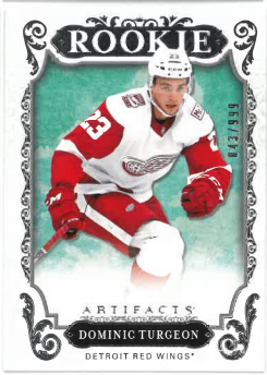 2018-19 UD Artifacts Rookie Dominic Turgeoun /999 č. 166