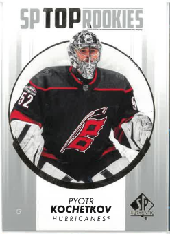 2022-23 UD SP Authentic SP Top Rookies Pyotr Kochetkov č. TR-29
