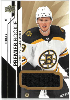 2018-19 UD Premier Rookie Jersey Jeremy Lauzon č. 57