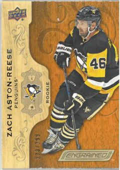 2018-19 UD Engrained Zach Aston-Reese /299 č. 62