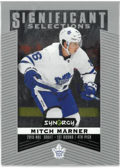 2018-19 UD Synergy Significant Selections Mitch Marner č. SS-3