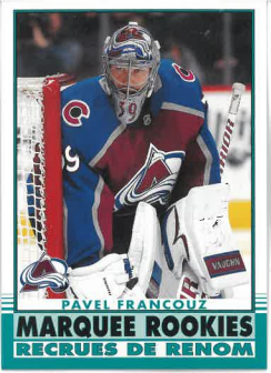 2020-21 O-PEE-CHEE Marquee Rookies Pavel Francouz č. 648