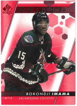 2022-23 UD SP Authentic Future Watch Limited Bokondji Imana č. 176
