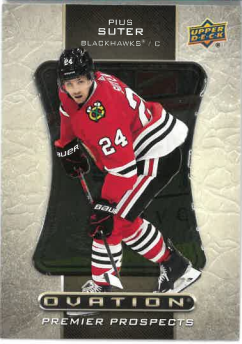 2020-21 UD Extended Ovation Premier Prospects Pius Suter č. O-47