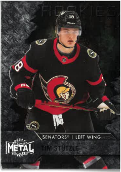 2020-21 UD Metal Universe Rookie Tin Stutzle č. 140