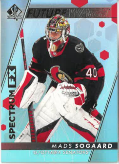 2022-23 UD SP Authentic Future Watch Spectrum FX Mads Sogaard č. S-58