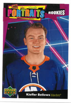 2020-21 UD Series II UD Portraits Rookie Kieffer Bellows č. P-42
