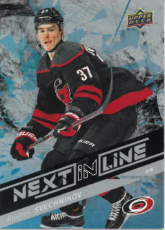 2018-19 UD Overtime Next In Line Andrei Svechnikov č. NL-10