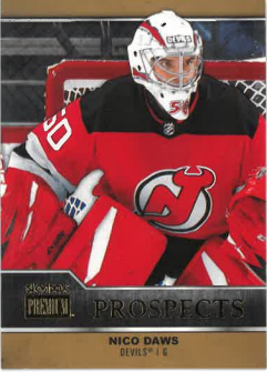 2021-22 UD Metal Universe Prospects Nico Daws č. PP-29
