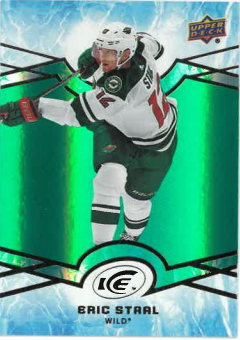 2018-19 UD Ice Green Eric Staal č. 9