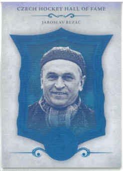 2020 OFS Classic Legendary Cards Czech Hockey Hall Of Fame Rainbow Jaroslav Řezáč /25 č. SSCH-090
