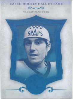 2020 OFS Classic Legendary Cards Czech Hockey Hall Of Fame Rainbow Václav Pantůček /25 č. SSCH-084