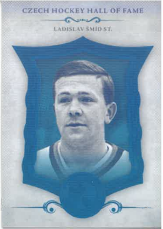 2020 OFS Classic Legendary Cards Czech Hockey Hall Of Fame Rainbow Ladislav Šmíd st. /25 č. SSCH-117