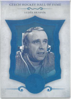 2020 OFS Classic Legendary Cards Czech Hockey Hall Of Fame Rainbow Luděk Brábník /25 č. SSCH-118