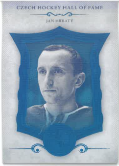2020 OFS Classic Legendary Cards Czech Hockey Hall Of Fame Rainbow Jan Hrbatý /25 č. SSCH-126
