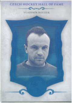 2020 OFS Classic Legendary Cards Czech Hockey Hall Of Fame Rainbow Vladimír Bouzek /25 č. SSCH-006