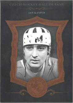 2020 OFS Classic Legendary Cards Czech Hockey Hall Of Fame Black Jan Kasper /25 č. SSCH-070