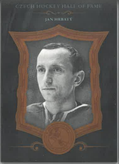 2020 OFS Classic Legendary Cards Czech Hockey Hall Of Fame Black Jan Hrbatý /25 č. SSCH-126