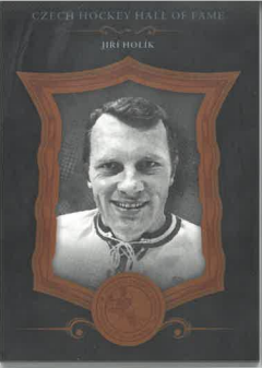 2020 OFS Classic Legendary Cards Czech Hockey Hall Of Fame Black Jiří Holík /25 č. SSCH-019