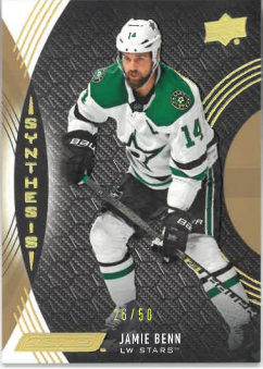 2018-19 UD Engrained Synthesis Jamie Benn /50 č. S-4